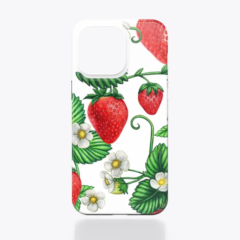 Strawberry iPhone Case